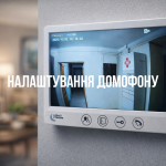 Налаштування домофону